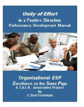 Image: Unity of Effort in a Positive Direction - Performance Development Manual